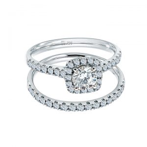 Meyson Jewellery Starrs Love's Halo Diamond Ring