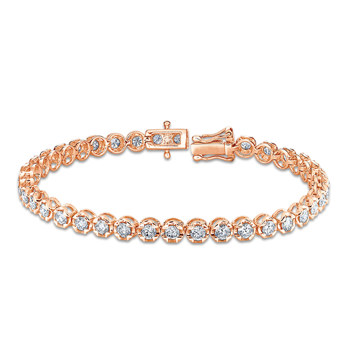 3 Carats Diamond Bracelet Meyson Jewellery