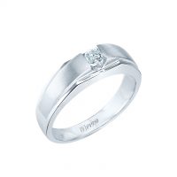 Meyson Jewellery Platinum Men's Ring