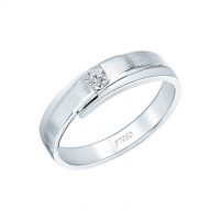 Meyson Jewellery Platinum Men's Ring