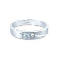 Meyson Jewellery Platinum Men's Ring